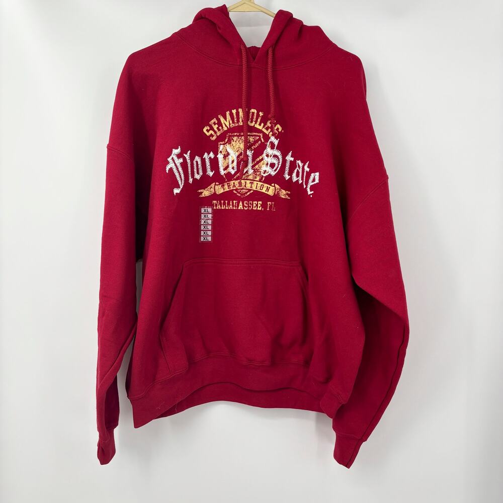 Florida State Seminoles Hoodie XL Red Perrin Sportswear NWT Official NCAA FSU